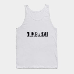 Maroubra Beach Address Tank Top